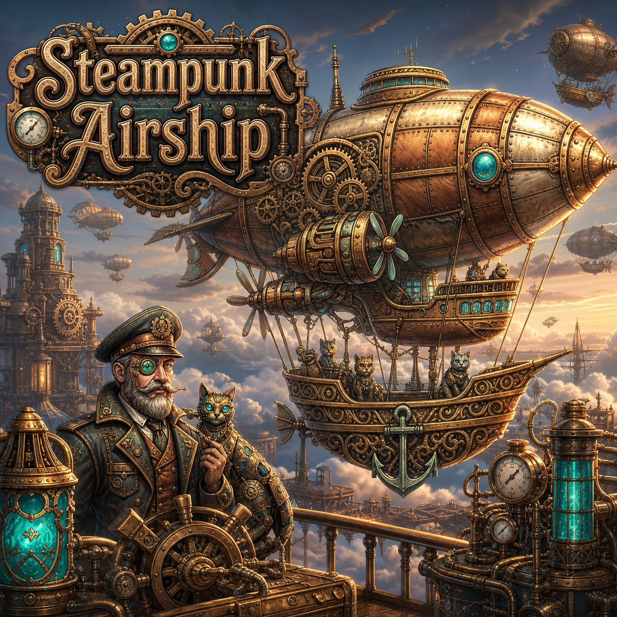 Steampunk Airship